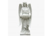 Купить Скульптура из мрамора S_36 Ангел с корзиной (малый)